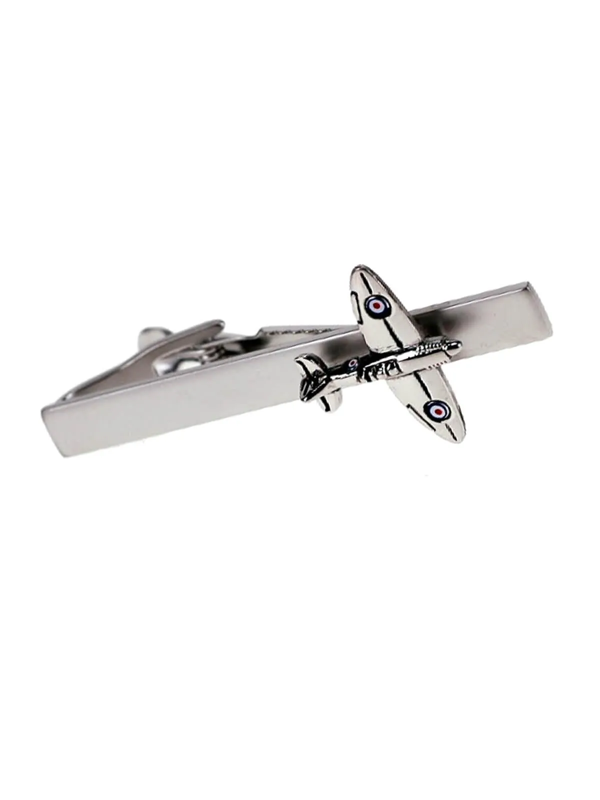 1940s Nostalgia WW2 RAF Spitfire Tie Clip