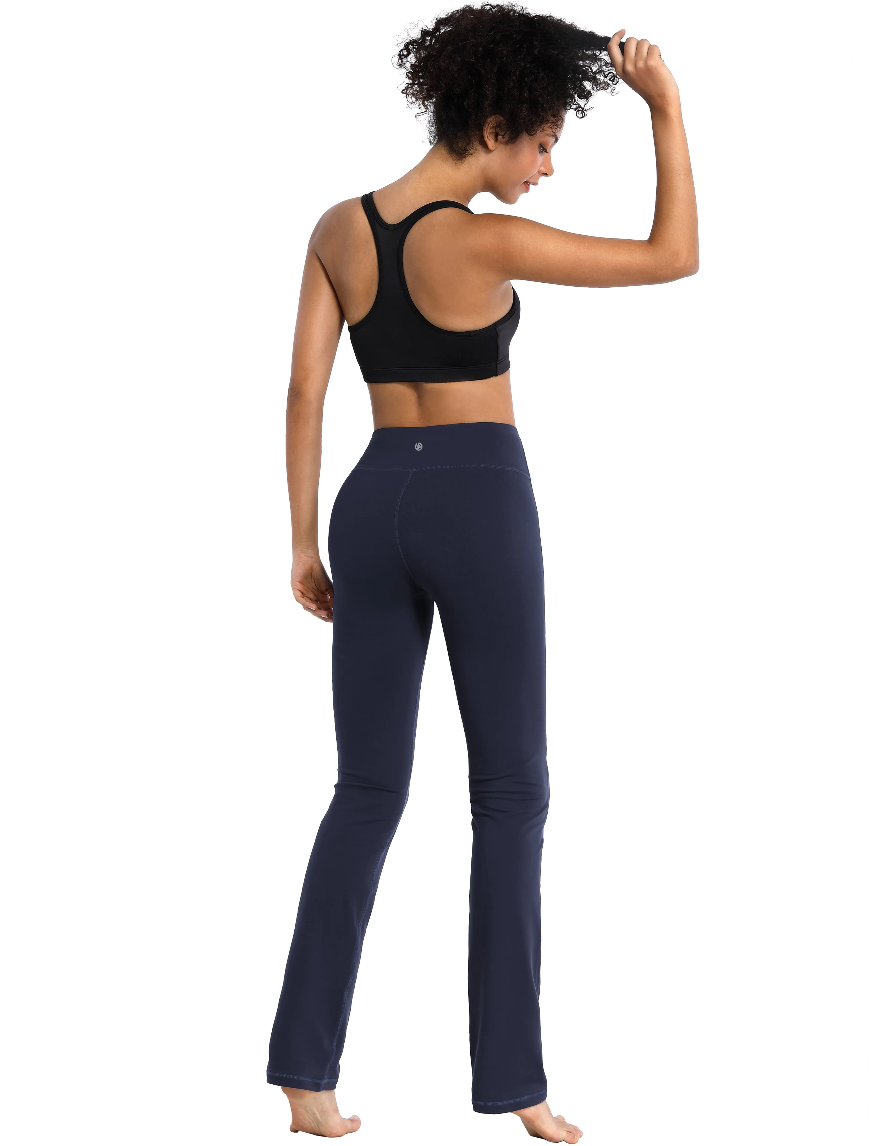 29" 31" 33" 35" Straight Leg Leggings darknavy