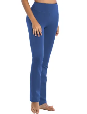 29" 31" 33" 35" Straight Leg Leggings purplishblue