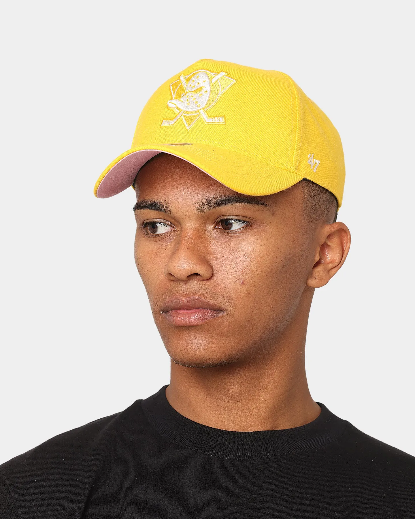 47 Brand Anaheim Ducks 'Lemon Sorbet' MVP DT Snapback Yellow Gold