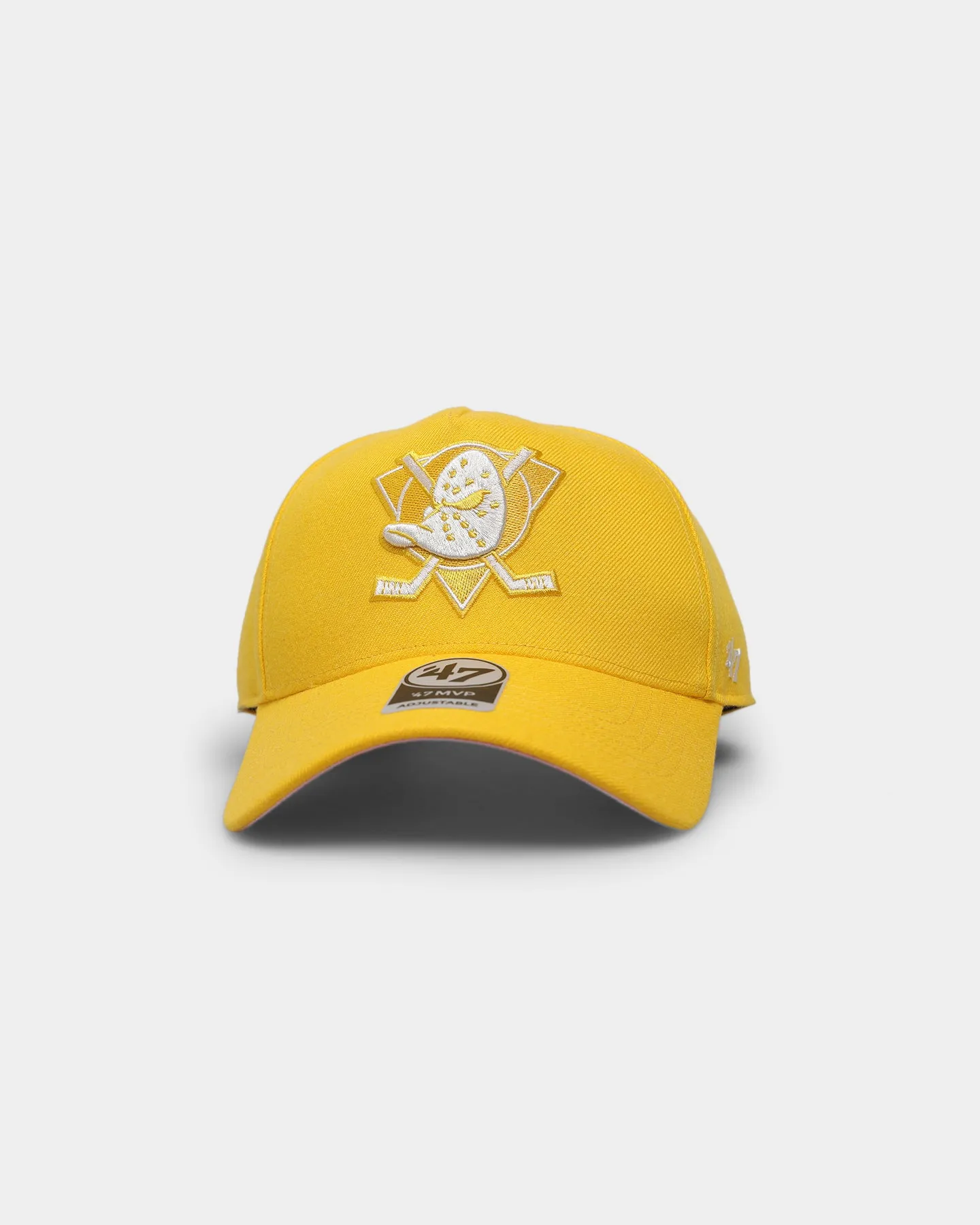 47 Brand Anaheim Ducks 'Lemon Sorbet' MVP DT Snapback Yellow Gold