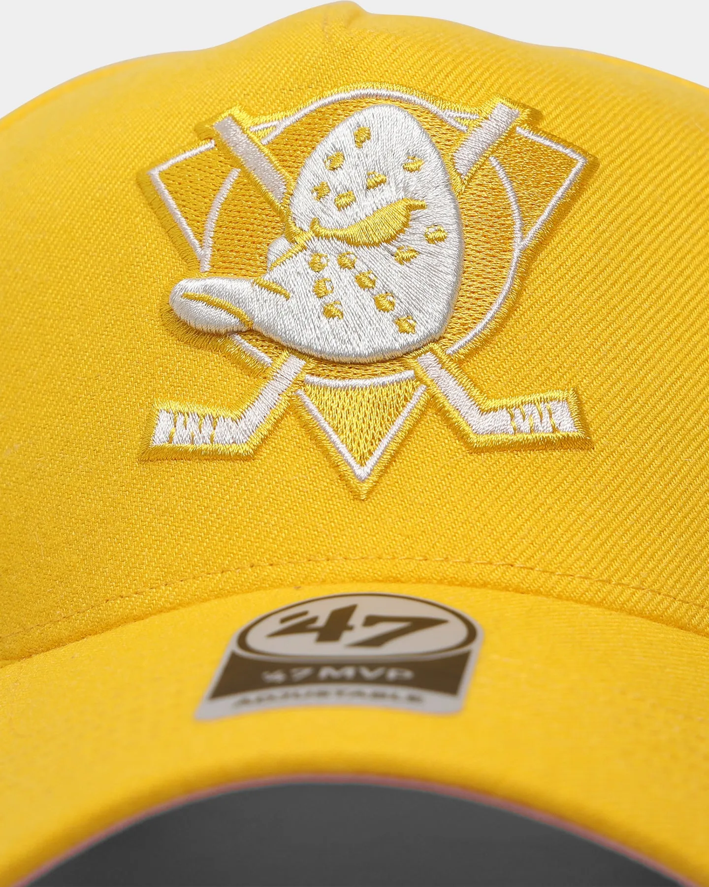 47 Brand Anaheim Ducks 'Lemon Sorbet' MVP DT Snapback Yellow Gold