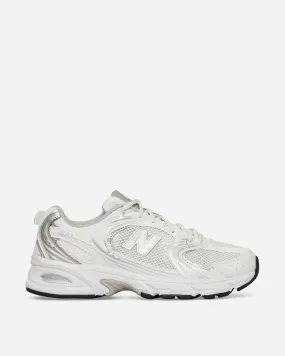 530 Sneakers White / Silver Metallic