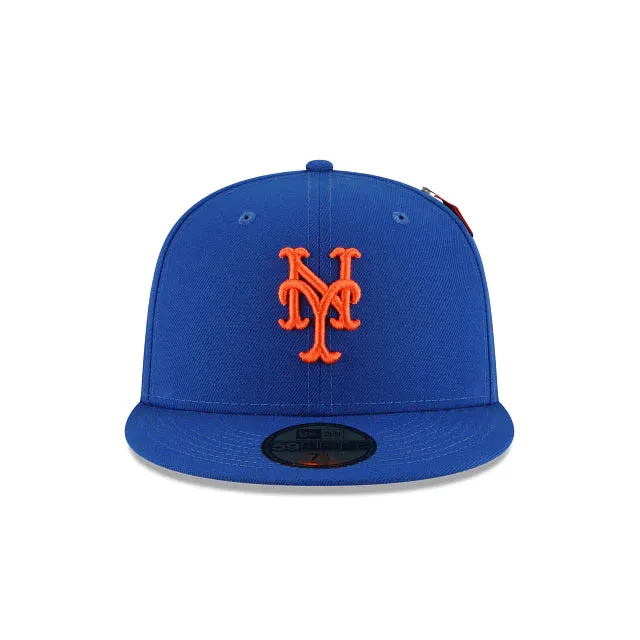 [60194098] New York Mets Alpha Industry Blue 59FIFTY Men's Fitted Hat