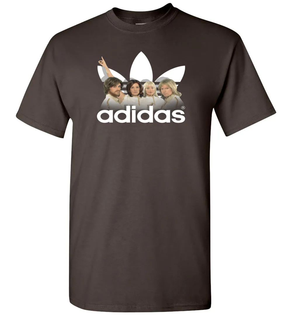 Abba Vintate Retro 70s Music Band Adidas - T-Shirt