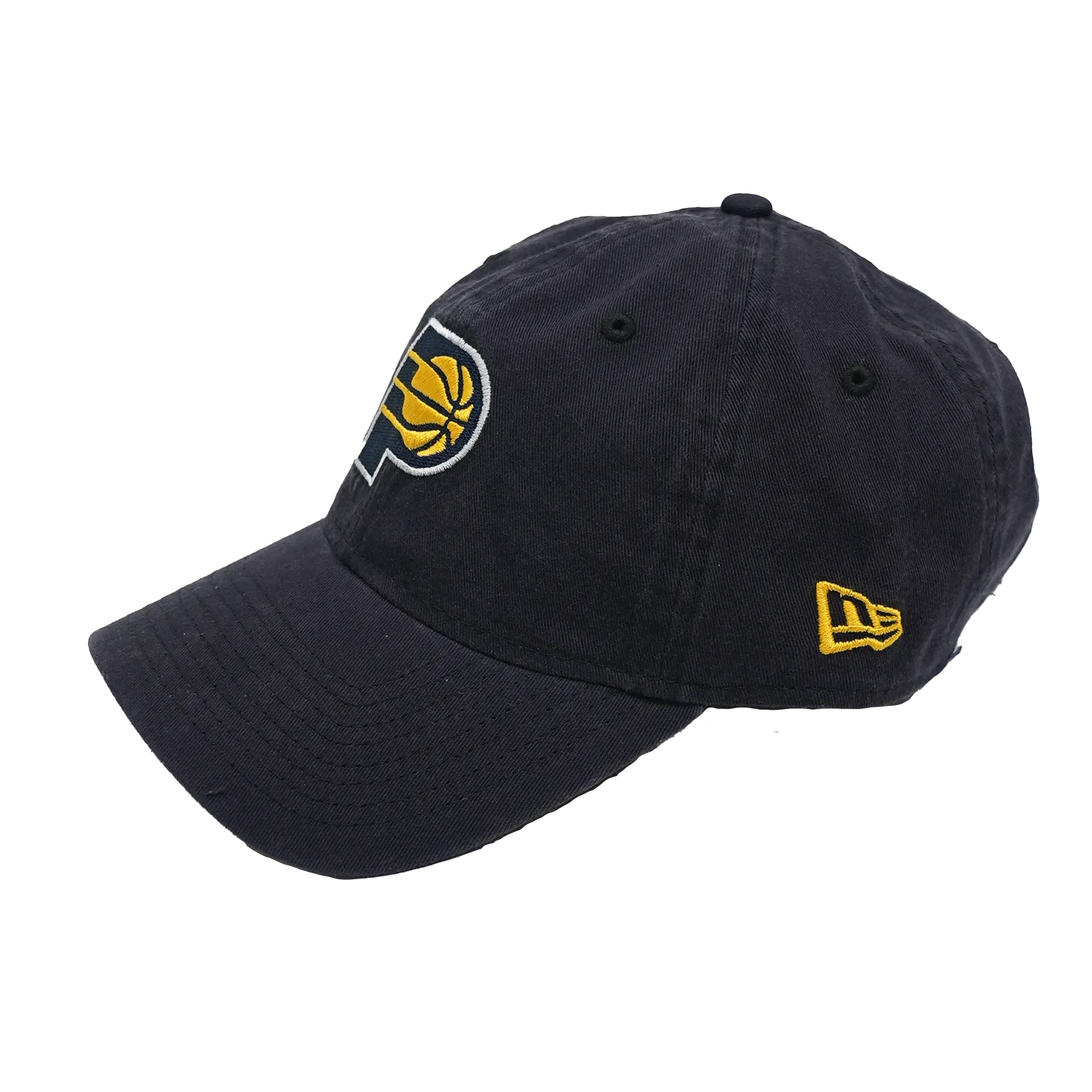 Adult Indiana Pacers Mini Primary Logo 9Twenty Hat in Navy by New Era