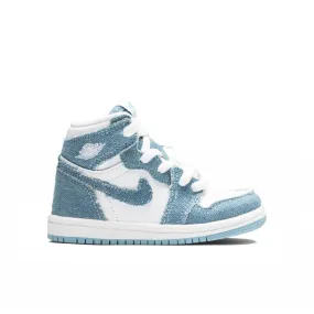 Air Jordan 1 High OG (TD) - White/Boarder Blue/Chile Red