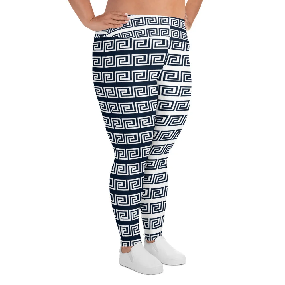 All-Over Print Plus Size Leggings