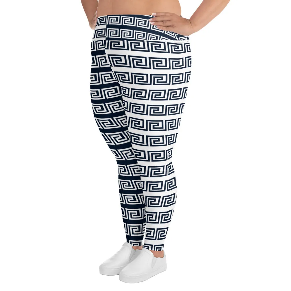 All-Over Print Plus Size Leggings