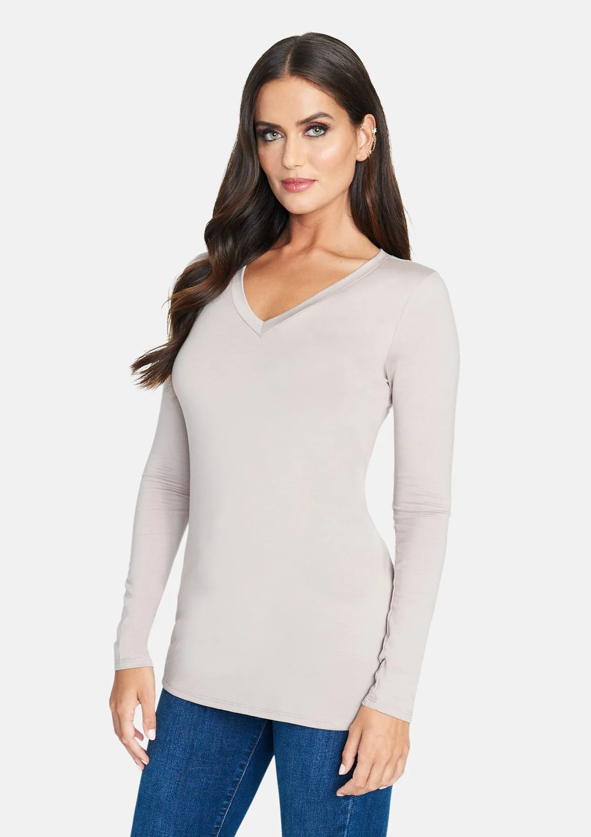 Alloy Basics - Tall Long Sleeve V-Neck