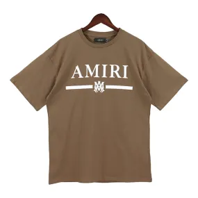 AMIRI Brown Cotton T-shirt