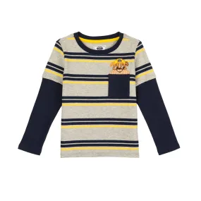 Andy & Evan x PAW Patrol |  Two-Fer Henley Stripe Tee