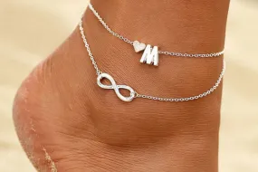 Anklet With Initial- Best Gifts For Women