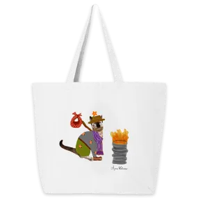 Anne Williams Art- Hobo Cat Tote