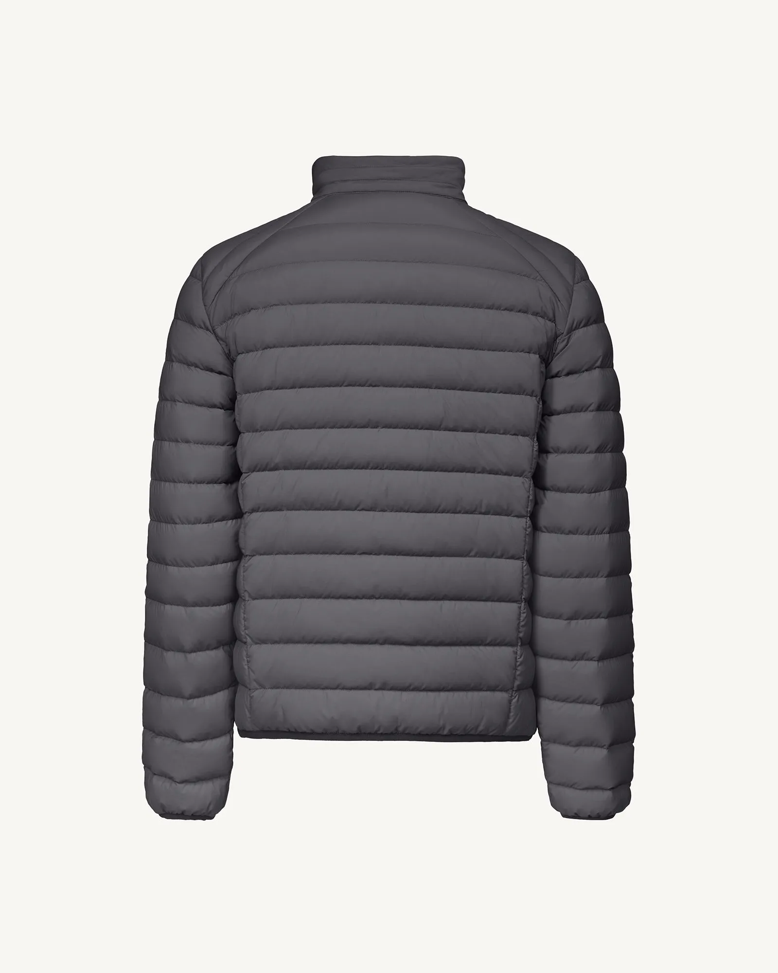 Anthracite Aragon lightweight stretch puffer jacket