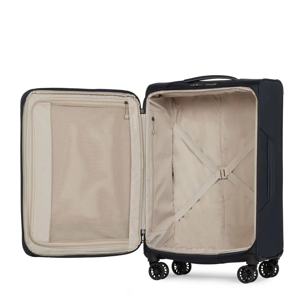 Antler Brixham 71cm Medium Softsided Luggage - Navy