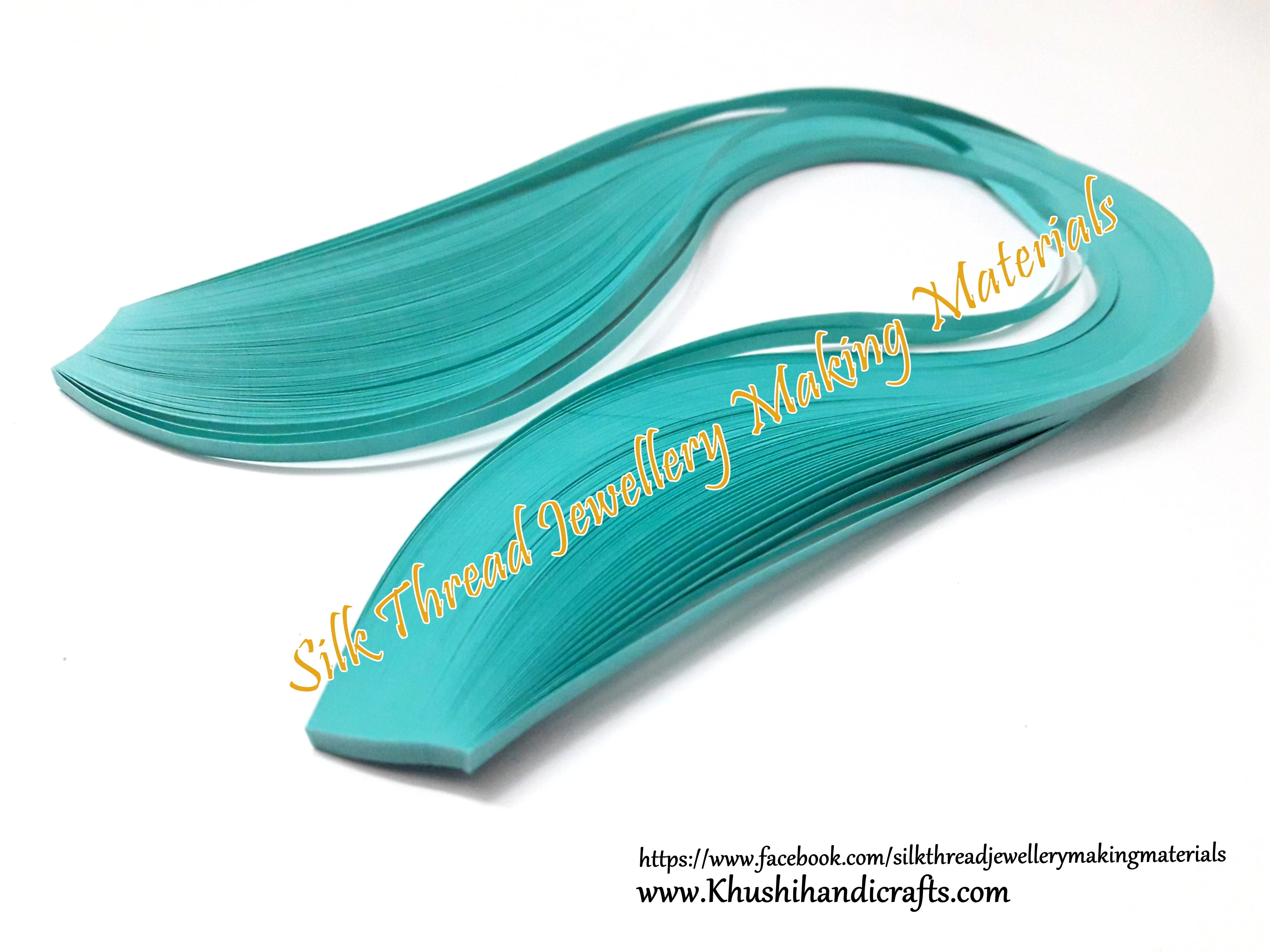 Aqua Blue 3mm Quilling Strips