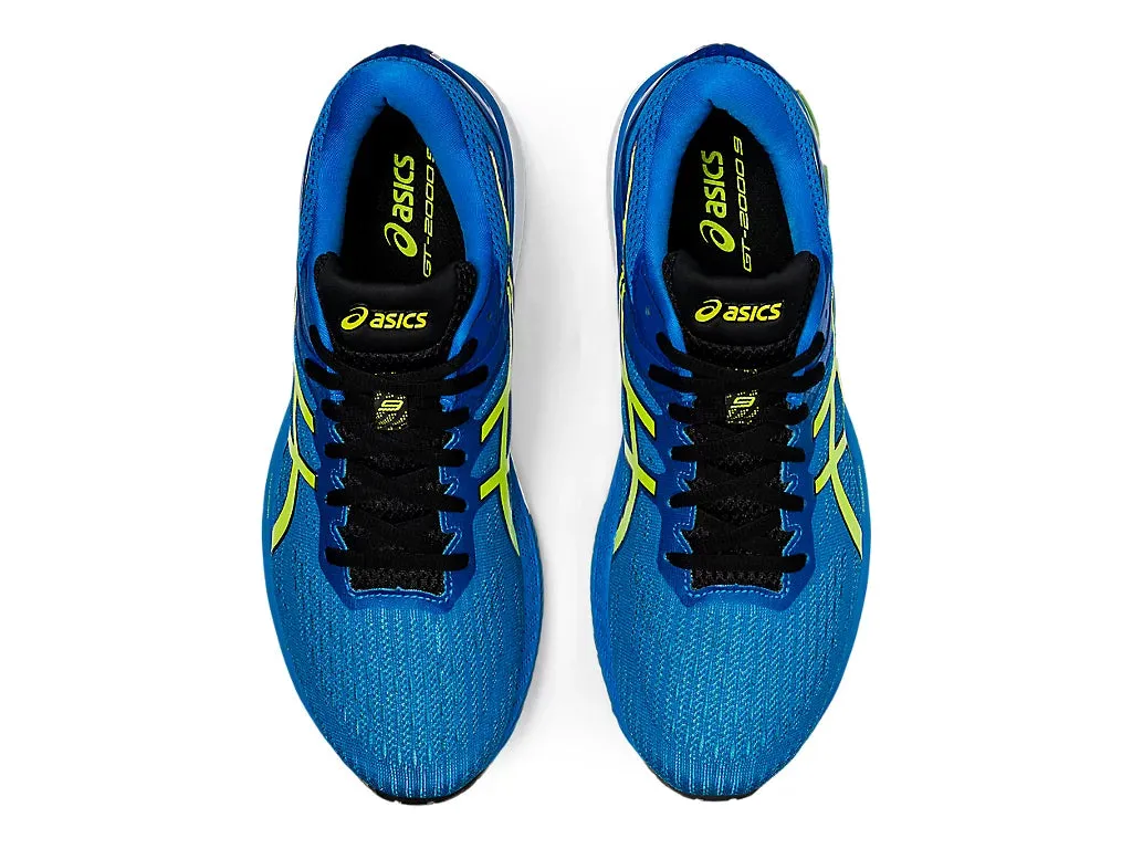 Asics GT-2000 9 Men's Running Shoes - Directoire Blue/Lime Zest