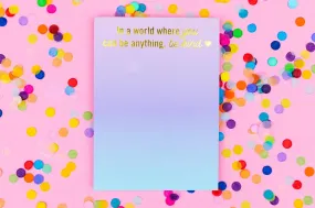 Be Kind Notepad with Magnet