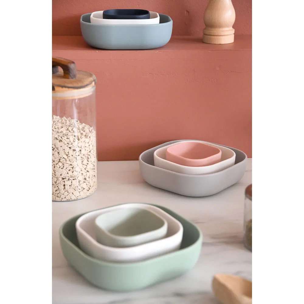 Beaba Silicone 3 Piece Nesting Bowl Set