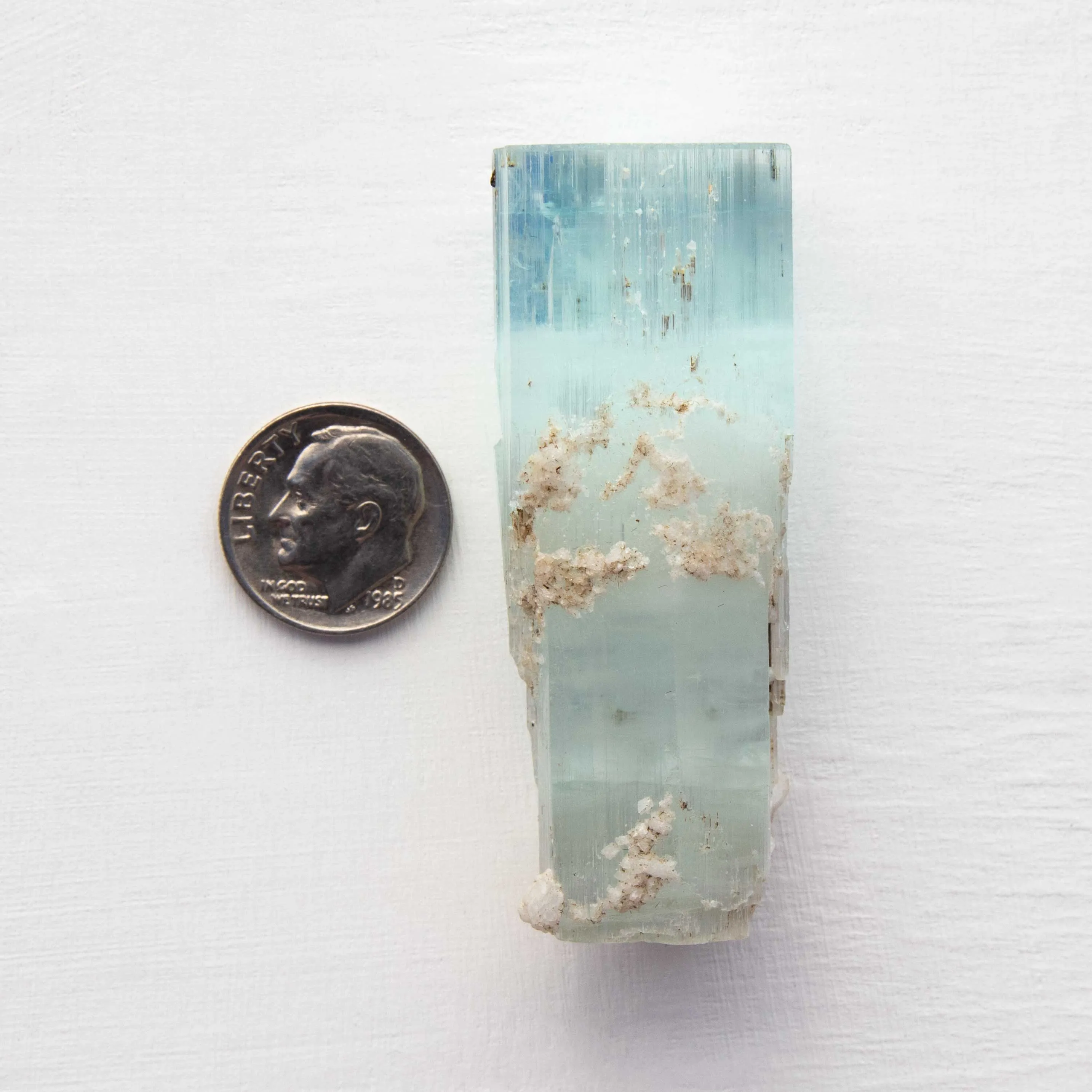 Beryl var. Aquamarine - Terminated with Cleavelandite