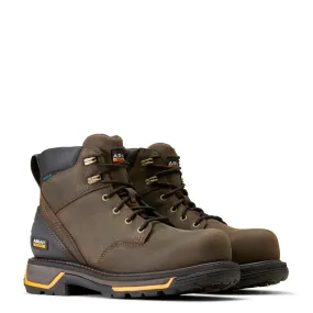 Big Rig 6in Waterproof Work Boot Iron Coffee