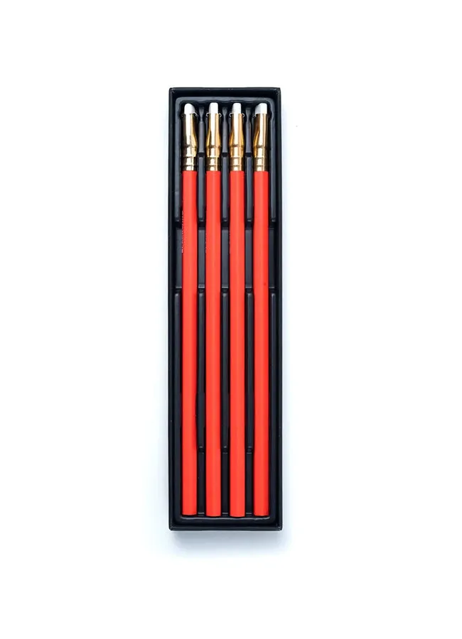 Blackwing Red Pencil Set (4)