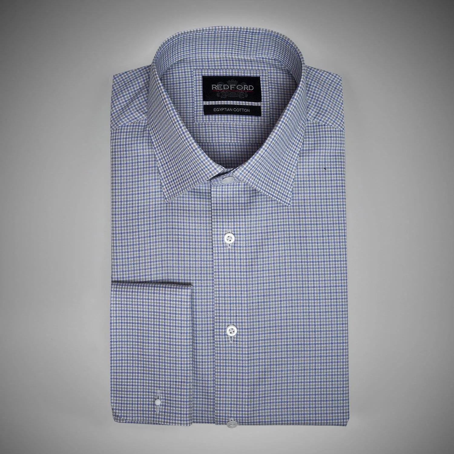 Blue Gingham Small Check