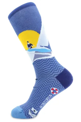 Blue Sail Captain Socks