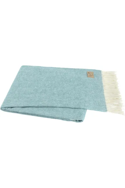 Blue Spruce Italian Herringbone Throw Blanket