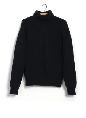 BOAT BUILDER | Merino & Cashmere Turtleneck | Marino