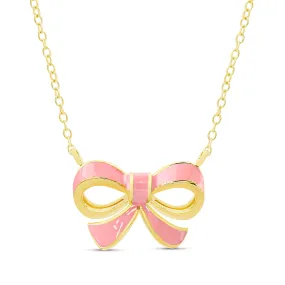 Bow Necklace