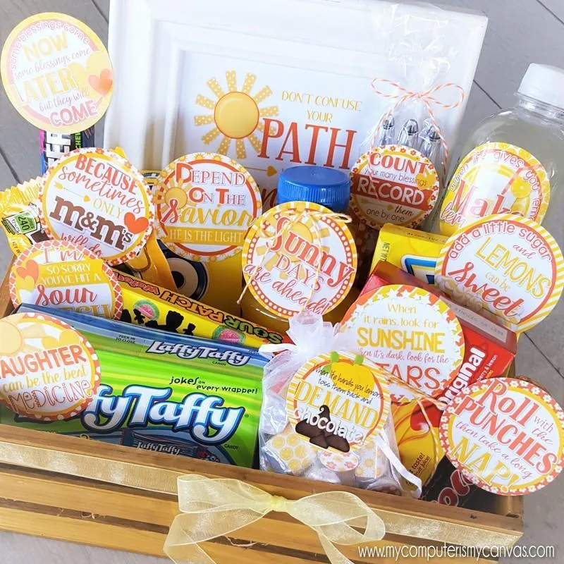 Box of Sunshine {Gift Tag Kit} PRINTABLE