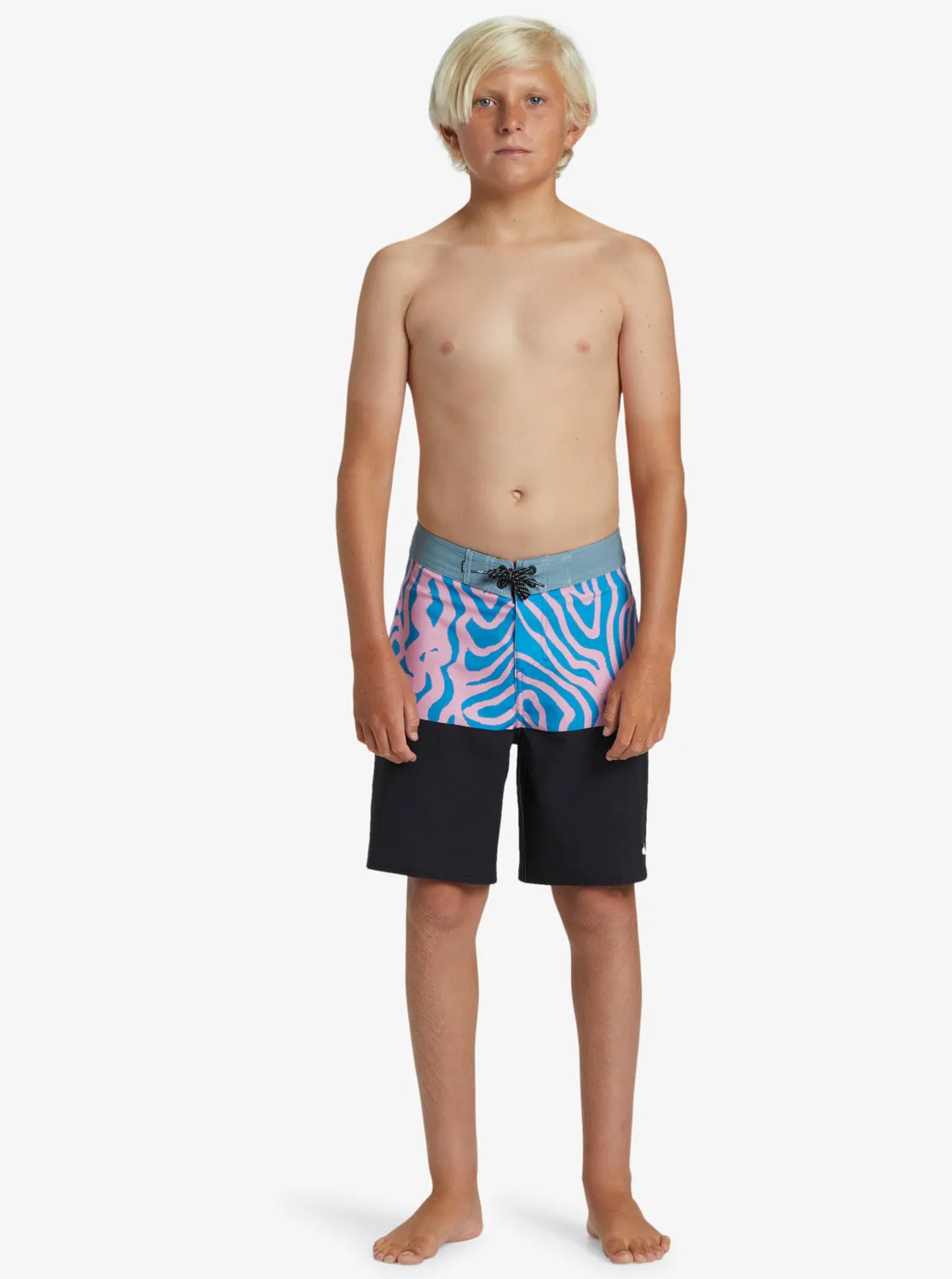 Boys 8-16 Surfsilk Straight Leg 17" Boardshorts - Crown Blue