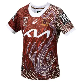 Brisbane Broncos 2024 Men's Indigenous Jersey NRL Rugby League by Asics