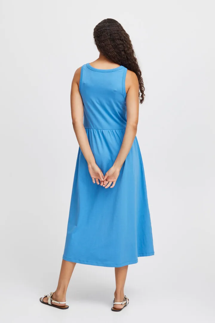 b.young Pandinna Dress Palace Blue