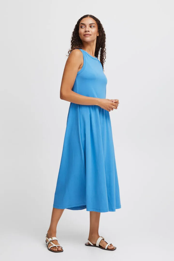 b.young Pandinna Dress Palace Blue