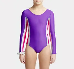 Capezio Girls Long Sleeve Gymnastics Leotard - 11065C