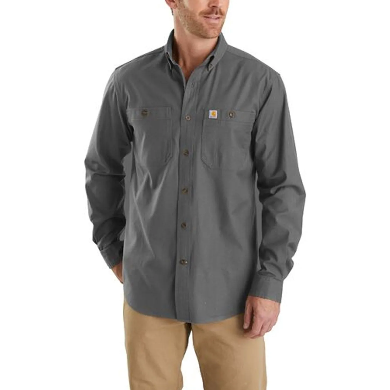 Carhartt Men's Rugged Flex® Rigby Long Sleeve Shirt