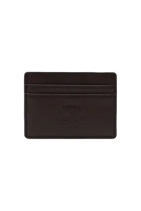 CHARLIE LEATHER RFID WALLET - BROWN