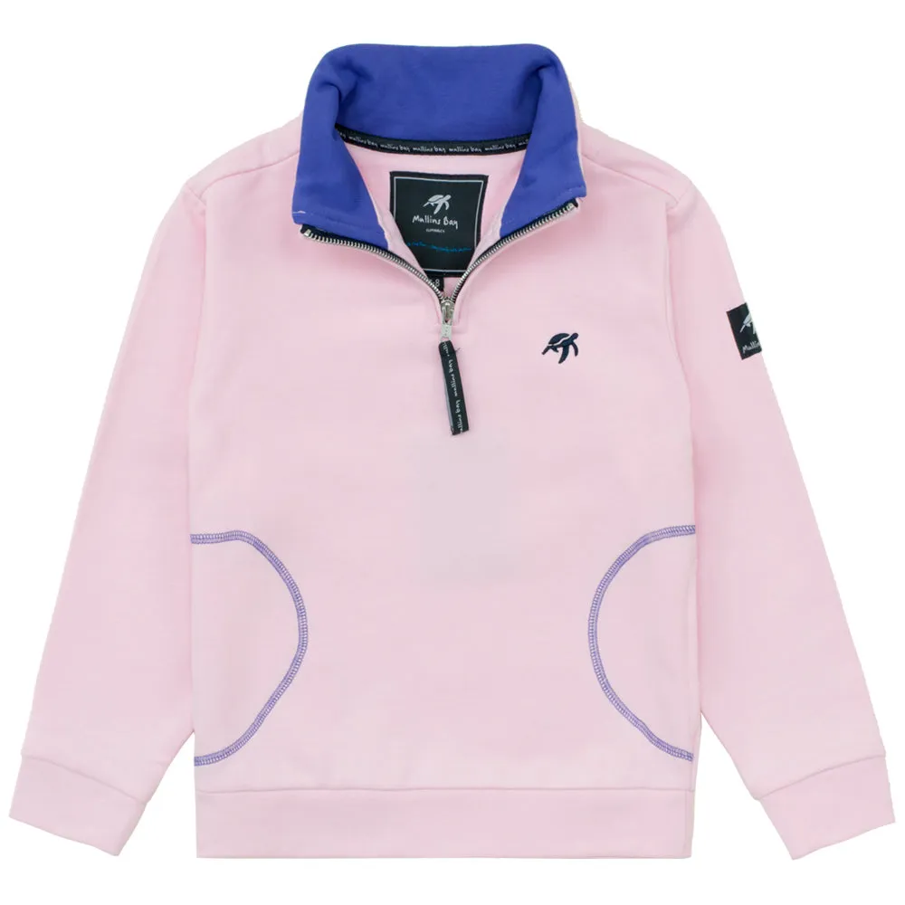 Childrens West Coast Sweatshirt - Ice Pink