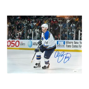 Chris Pronger St Louis Blues Autographed Horizontal 11x14 Photo - JSA COA