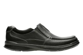 Clarks Cotrell Free Black Oily Leather - Standard Width