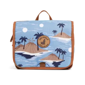 Crywolf Cosmetic Bag - Blue Lost Island