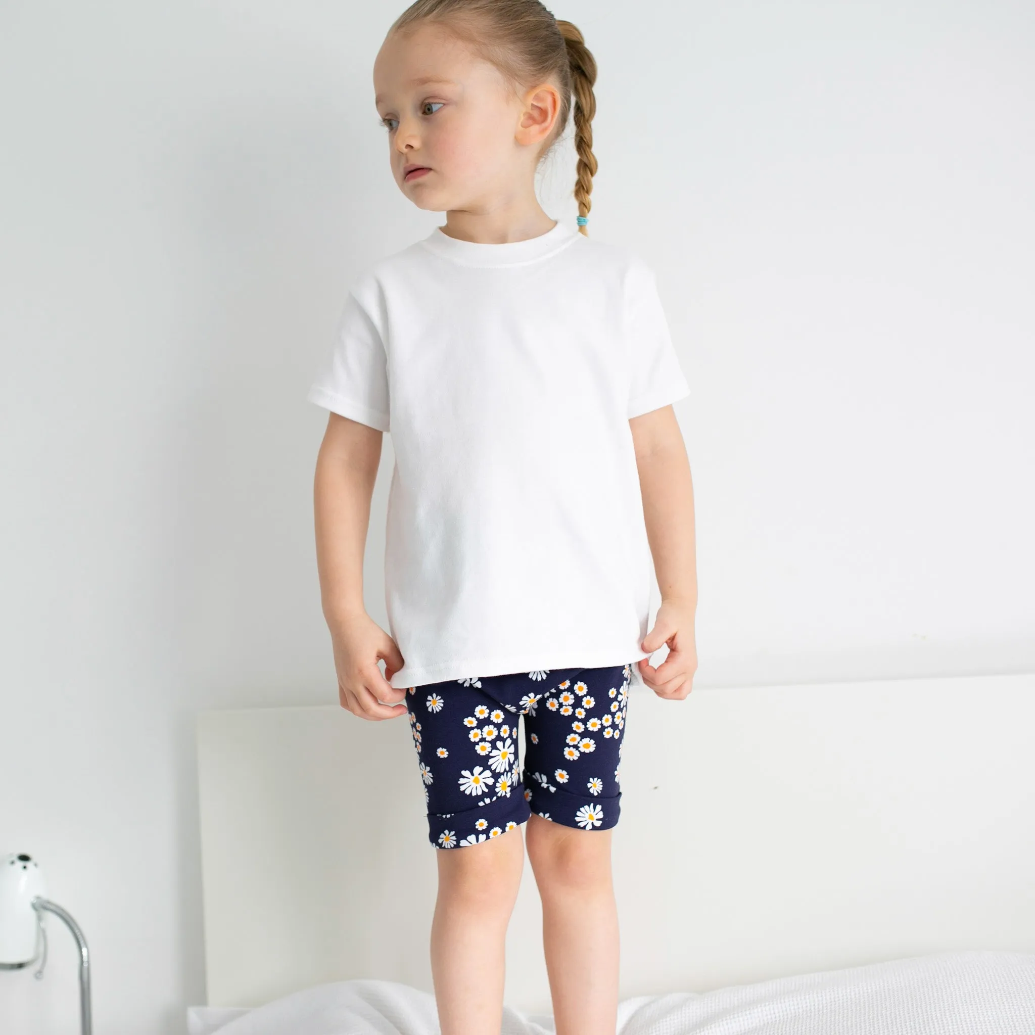 Daisy print Shorts 1-8 years