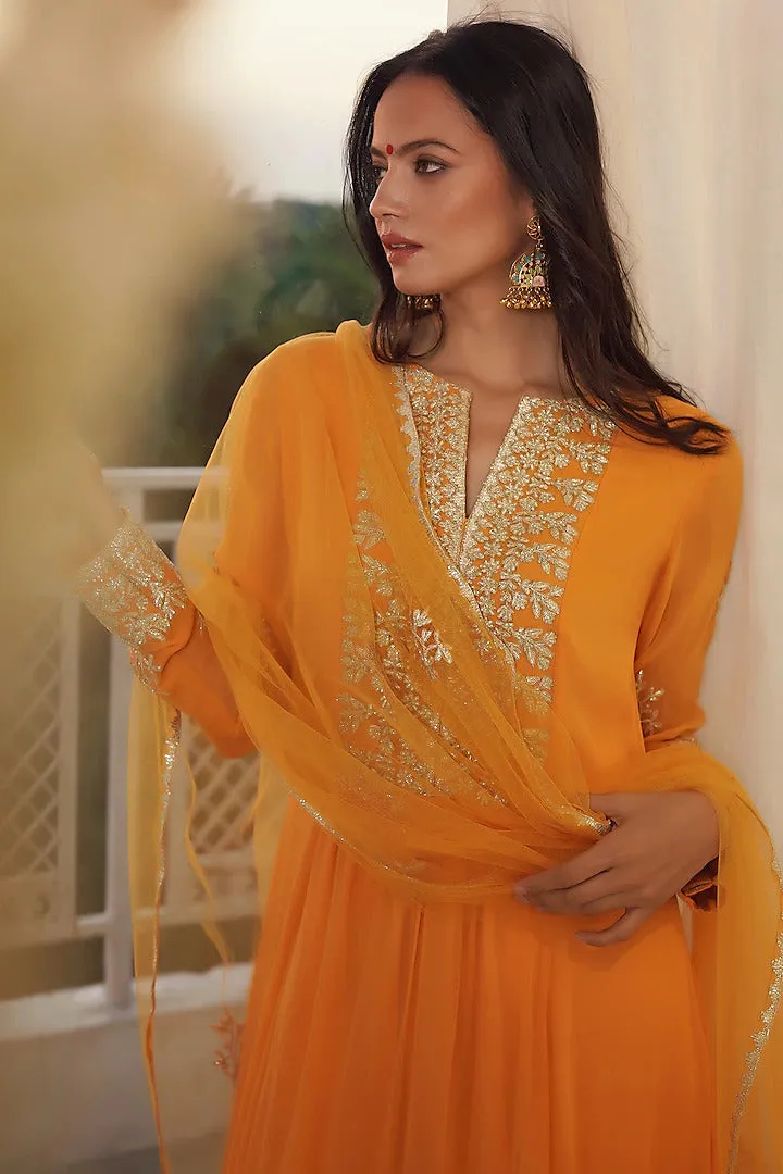 Dandelion Yellow Kurta Set