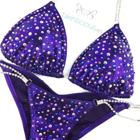 Deep Purple Multimix Competition Bikini