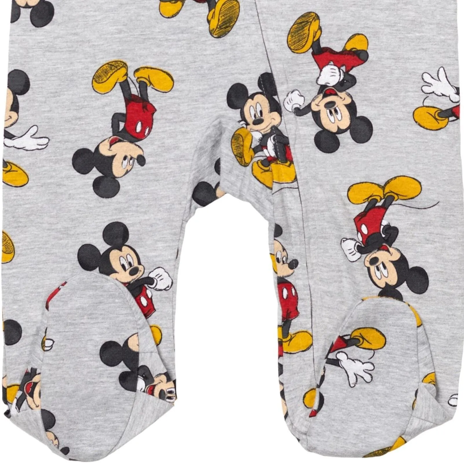 Disney Mickey Mouse 2 Pack Zip Up Sleep N' Play Coveralls