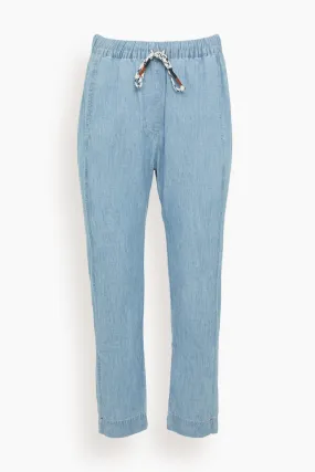 Draper Pant in Dusty Blue