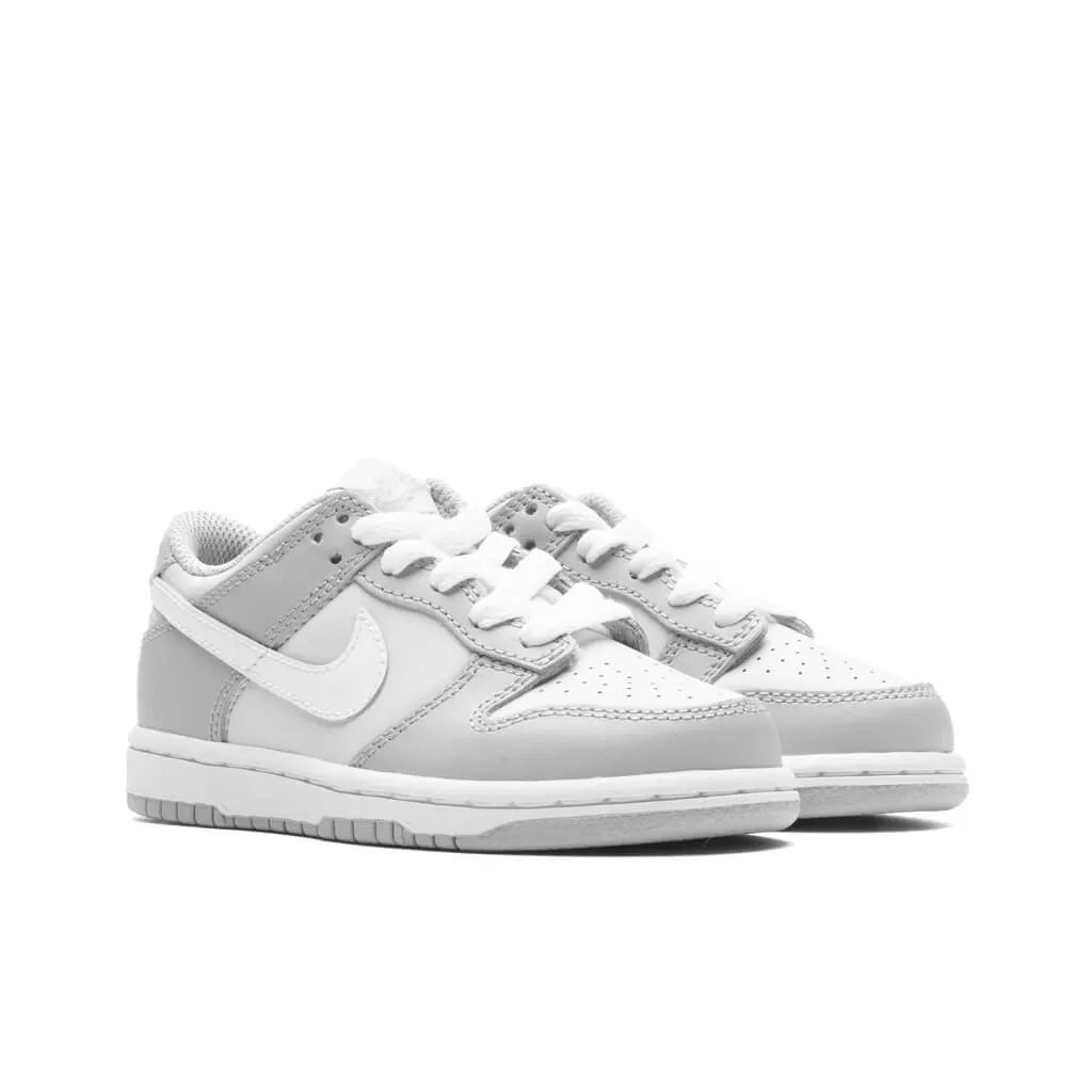 Dunk Low (PS) - Pure Platinum/White/Wolf Grey